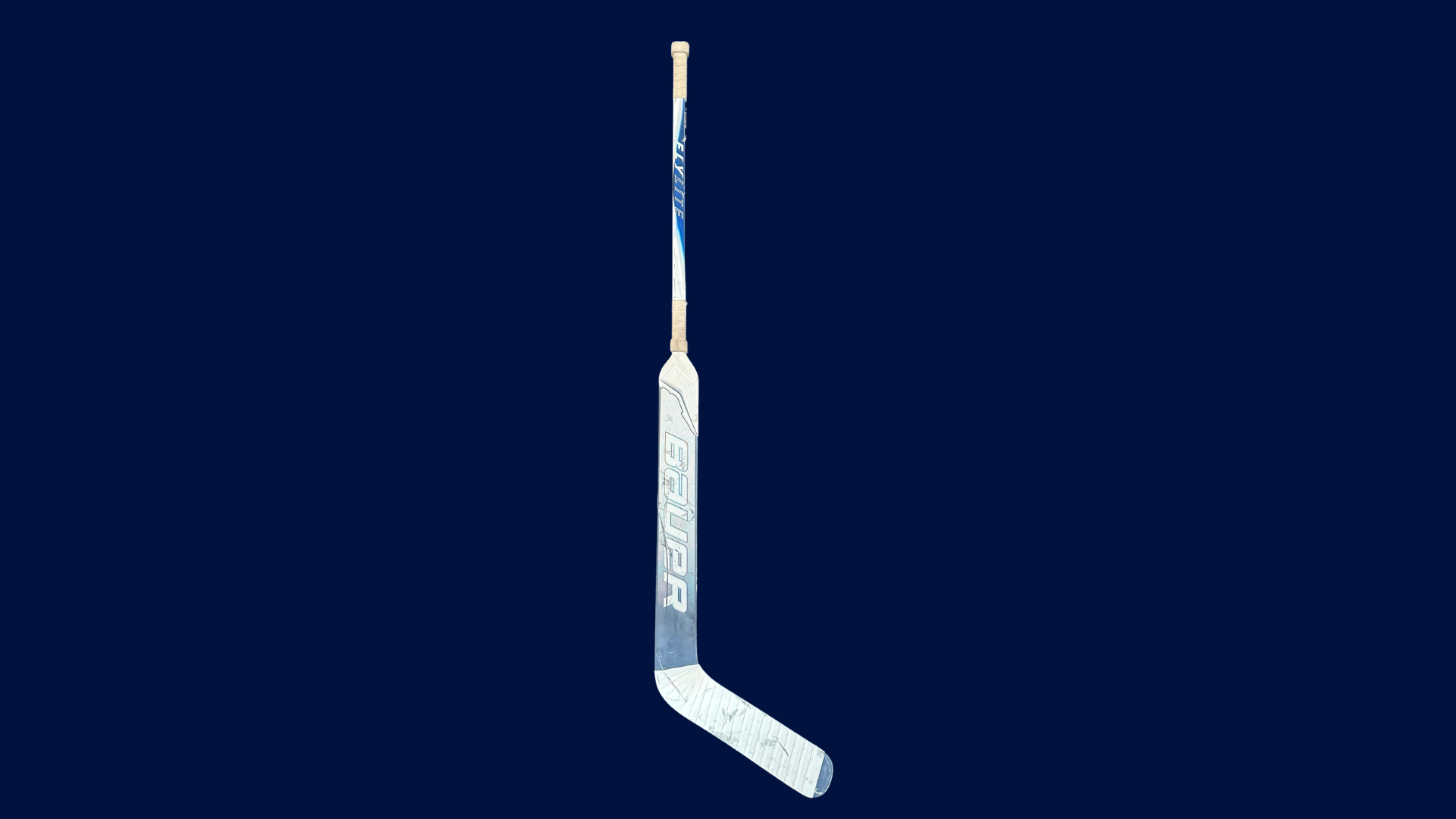 lot 2 cannes de gardien portées en match bauer (vapor + hyperlite) — viktor Östlund — hc la chaux de fonds 2025/2026 lot 2 cannes de gardien portées en match bauer (vapor + hyperlite) — viktor Östlund — hc la chaux de fonds 2025/2026