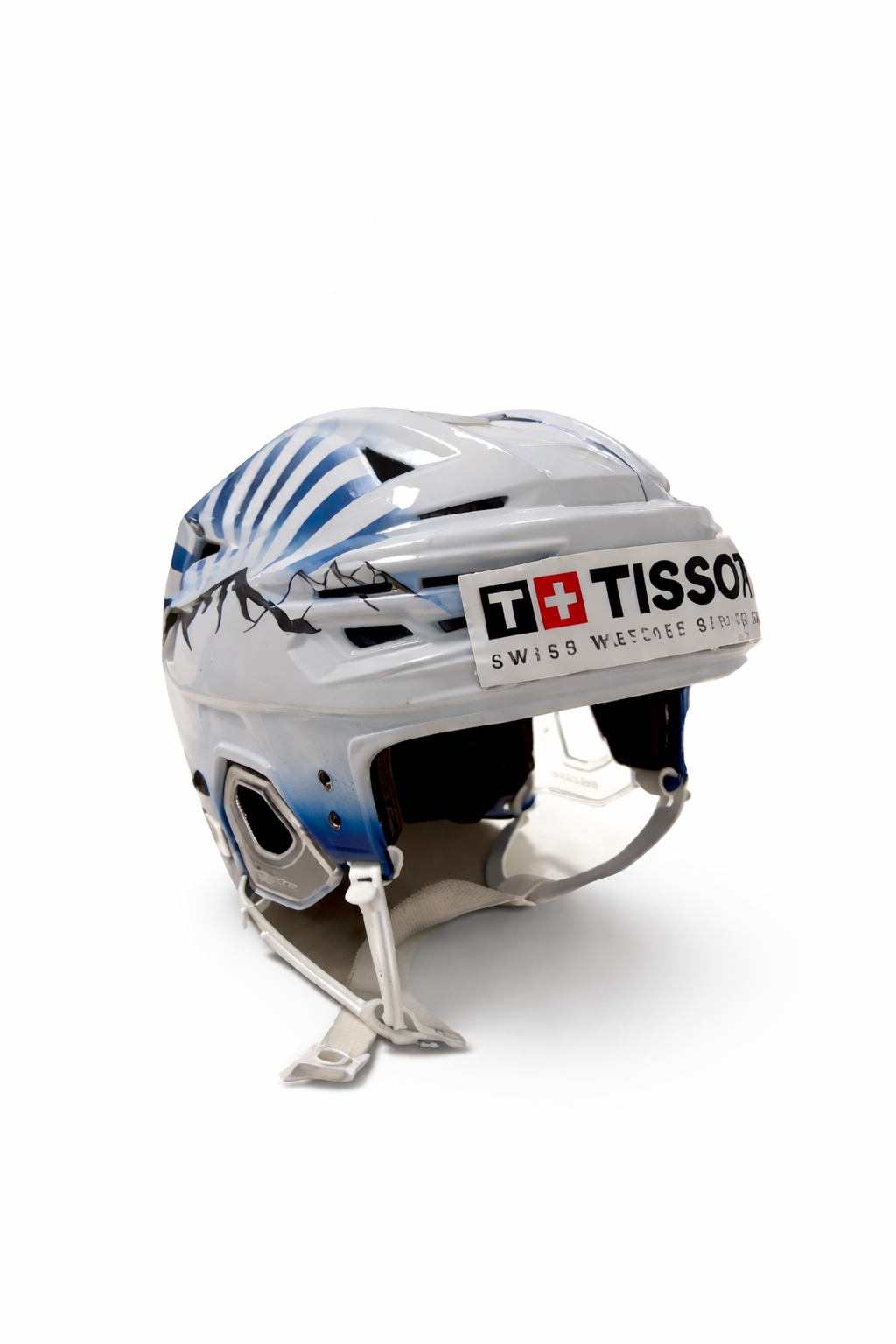 casque top scorer tissot porté en match — toms andersons — hc la chaux de fonds 2025/2026 casque top scorer tissot porté en match — toms andersons — hc la chaux de fonds 2025/2026